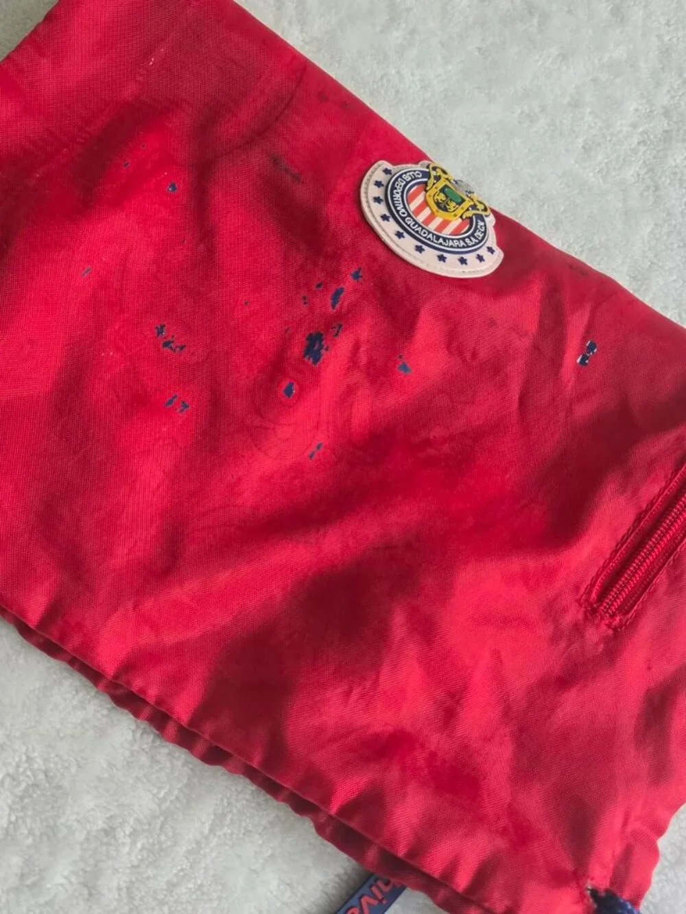 Chivas drawstring bag with Chivas logo